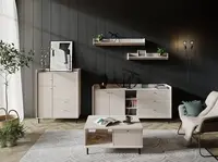 Obývací sestava ariana - béžová/dub pískový