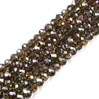 Electroplate Glass Beads Strands