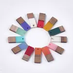 Resin & Walnut Wood Pendants