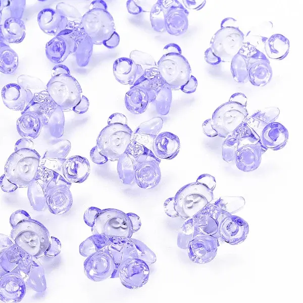 Transparent Acrylic Beads