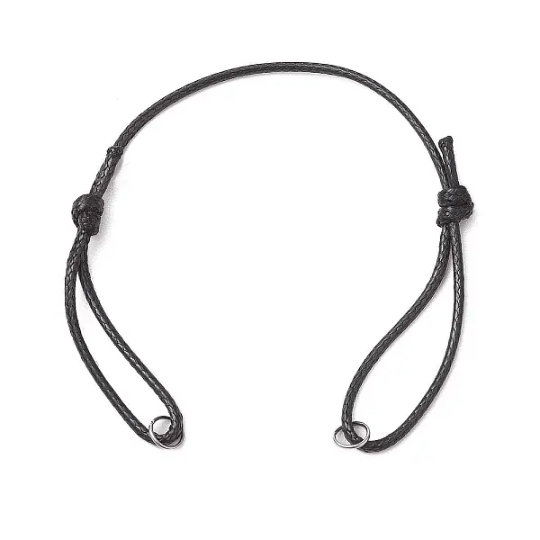 Adjustable Waxed Polyester Cord Bracelet Making