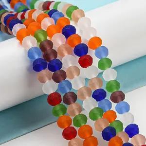 Transparent Glass Beads Strands