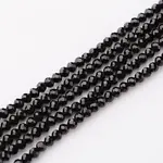 Natural Black Spinel Beads Strands