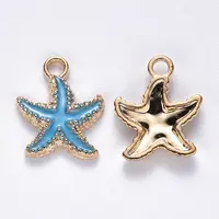 Alloy Enamel Pendants