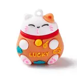 PVC Cartoon Lucky Cat Doll Pendants