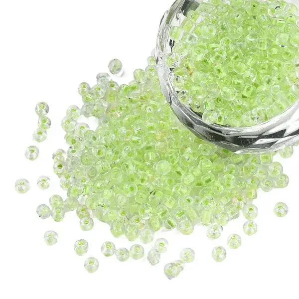 Glow in the Dark Luminous Transparent Glass Seed Beads