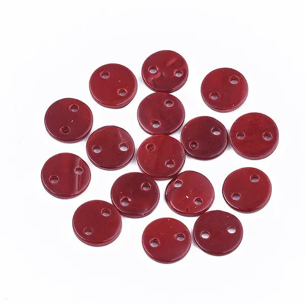 Spray Paint Freshwater Shell Links connectors