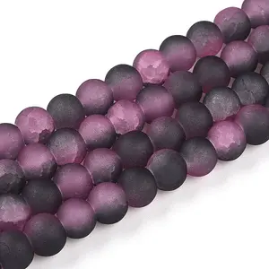 Crackle Glass Beads
