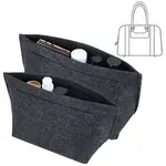 2Pcs 2 Style Felt Bag Organizer Insert
