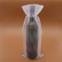 Rectangle Organza Drawstring Gift Bags