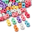 Opaque Acrylic European Beads