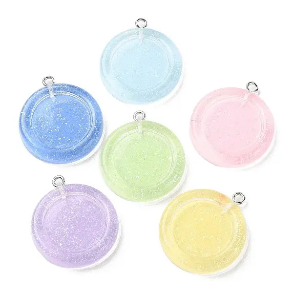 Translucent Resin Pendants