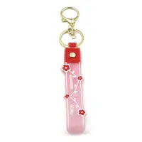 Flower PVC Rope Keychains