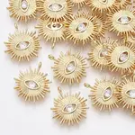 Brass Cubic Zirconia Pendants