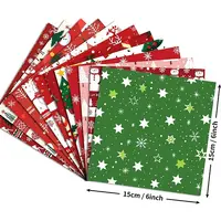 Christmas Pattern Scrapbooking Paper Pads Set