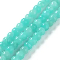 Natural Amazonite Round Bead Strands