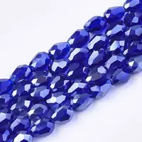 Electroplate Glass Beads Strands
