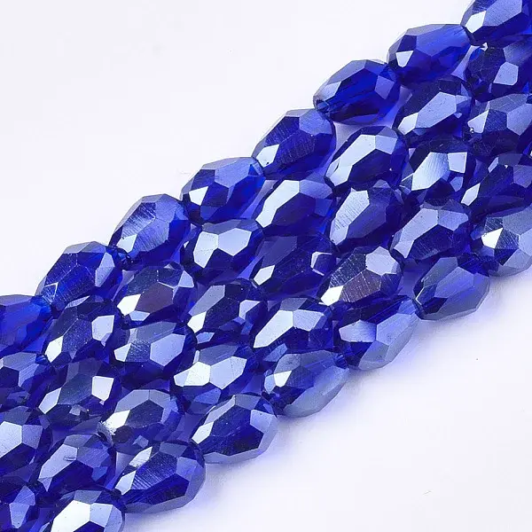 Electroplate Glass Beads Strands