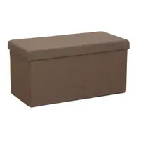 Skládatelný taburet, hnědá, orelia