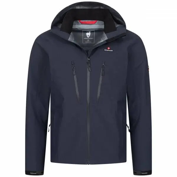 HOHENHORN THABOR Pánská outdoorová bunda, tmavě modrá, velikost XXXL