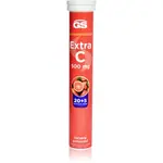 GS Extra C 500 mg šumivé tablety s vitaminem C příchuť Red Orange 25 tbl