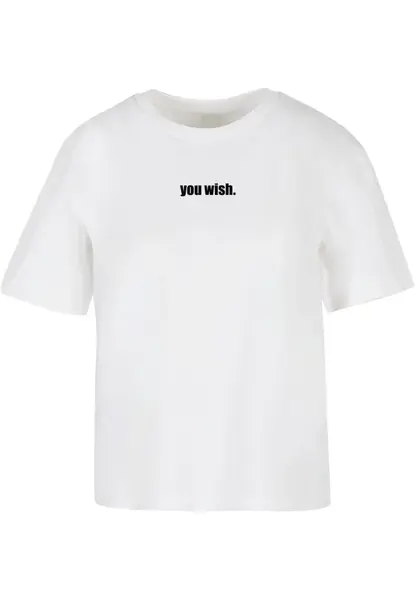 Women's T-shirt You Wish white