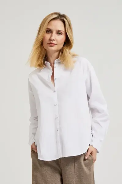 Marisse Women's Shirt Z-Ko-4514 White