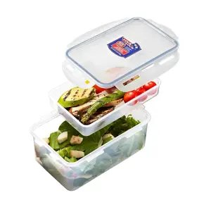 Lock&Lock Dóza na potraviny obdélníková s přihrádkou 1,4 l 1 ks