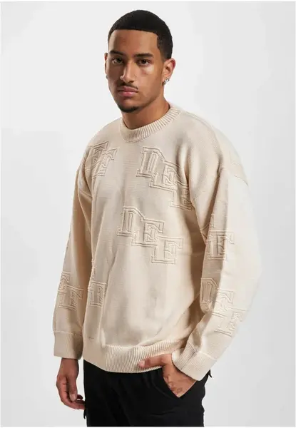 Men's sweater Knit sand