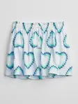 GAP Dětská sukně print knit skorts - Holky