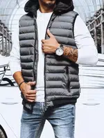 Pánska vesta DStreet Grey