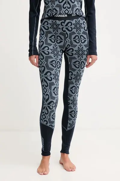 Funkční legíny Helly Hansen Lifa Merino Midweight modrá barva, 49411