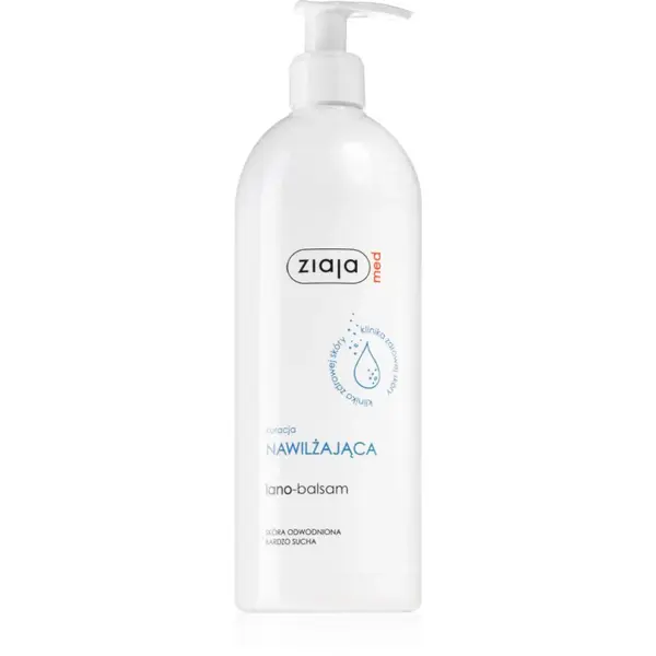 Ziaja Med Hydrating Care výživný regenerační balzám pro dehydratovanou a velmi suchou pokožku 400 ml