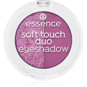 essence Soft Touch Duo duo oční stíny odstín 02 Berry Crush 1 g