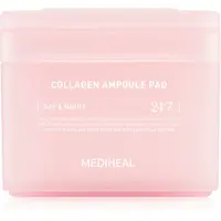MEDIHEAL Collagen Ampoule Pad tonizační polštářky pro hydrataci a vypnutí pokožky 100 ks