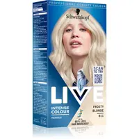 Schwarzkopf LIVE Intense Colour permanentní barva na vlasy odstín B11 Mrazivá blond 1 ks