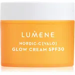 Lumene Nordic-C [VALO] Glow Cream rozjasňující denní krém SPF 30 50 ml
