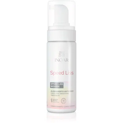 INOAR Speed Liss pěna na vlasy pro uhlazení a výživu suchých a nepoddajných vlasů 150 ml