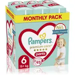 Pampers Premium Care Pants Monthly Pack Size 6 jednorázové plenkové kalhotky 13-19 kg 93 ks