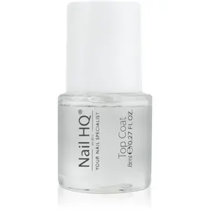 Nail HQ Essentials Top Coat vrchní lak na nehty bez použití UV/LED lampy 8 ml