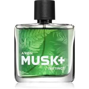 Avon Musk+ Instinct toaletní voda pro muže 75 ml