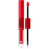 NYX Professional Makeup Shine Loud High Shine Lip Color tekutá rtěnka s vysokým leskem odstín 17 - Rebel In Red 6,5 ml