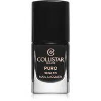 Collistar Puro Long-Lasting Nail Lacquer dlouhotrvající lak na nehty odstín 313 Nero Intenso 10 ml