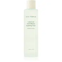 BOUTIJOUR Lotus Leaf Anti-Pollution Repairing Toner esenciální zklidňující tonikum pro citlivou pleť 150 ml