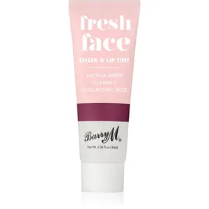 Barry M Fresh Face multifunkční líčidlo na rty a tváře odstín Blackberry 10 ml