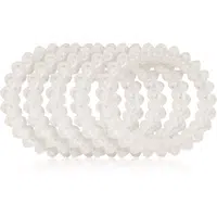 Brushworks Wonder Bobble gumičky do vlasů Clear 5 ks