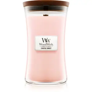 Woodwick Coastal Sunset vonná svíčka s dřevěným knotem 609.5 g