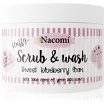 Nacomi Fluffy... Sweet Blueberry Foam tělový peeling 180 ml