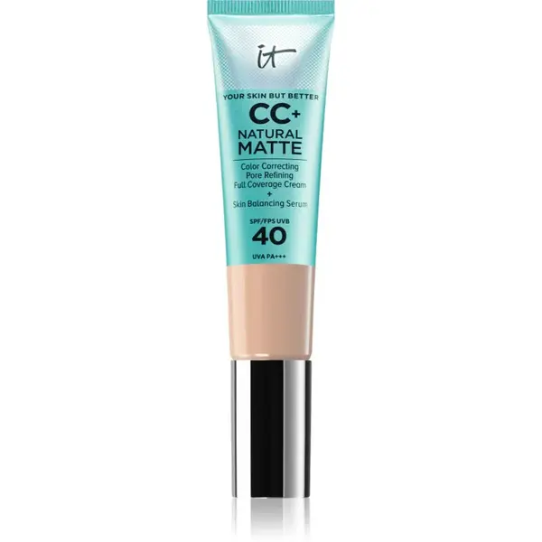 IT Cosmetics Your Skin But Better CC+ Natural Matte CC krém pro matný vzhled SPF 40 Fair Light 32 ml