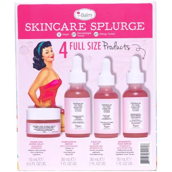 theBalm To The Rescue® Skincare Collection dárková sada pro dokonalou pleť